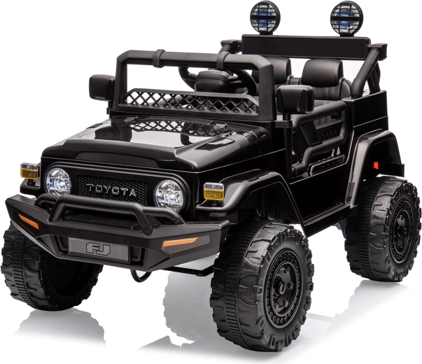 Elektrické autíčko Toyota pre deti 12V 4Ah – čierne