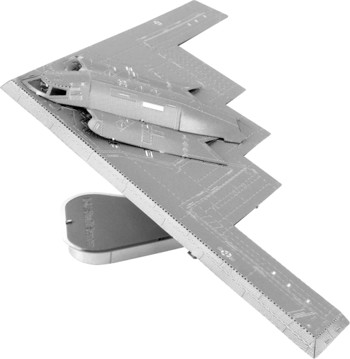 Kovové 3D puzzle METAL EARTH B‑2A Spirit ICONX – model stealth bombardéra