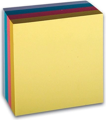 Samolepiaci bloček Concorde 76 × 76 mm pastelový