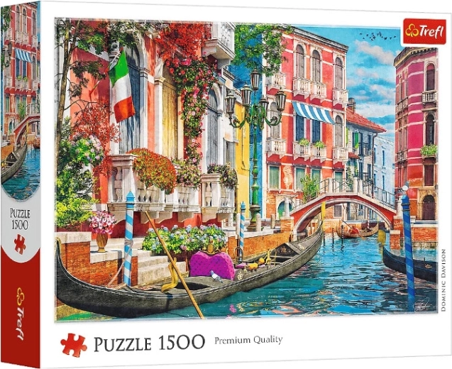 Puzzle Letné popoludnie v Benátkach 1500 dielikov