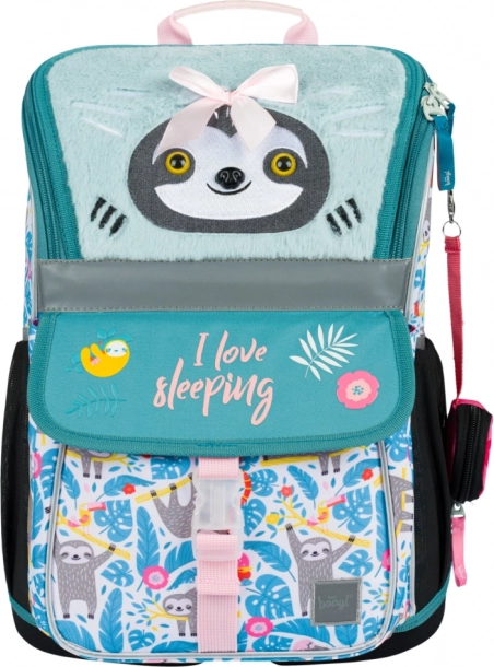 BAAGL Školská aktovka Zippy Lenochod