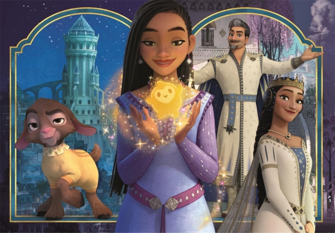 Puzzle 104 dielikov DISNEY Wish – CLEMENTONI