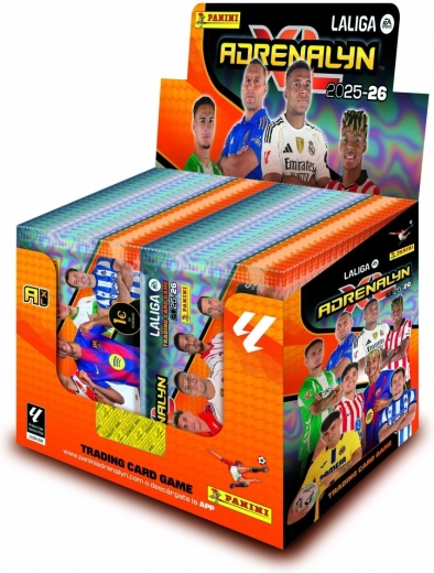 Panini La Liga EA Sports 2025-26 zberateľské karty display 50 balíčkov