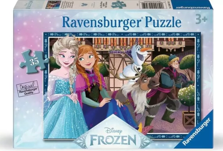 Ravensburger puzzle Ľadové kráľovstvo 35 dielikov