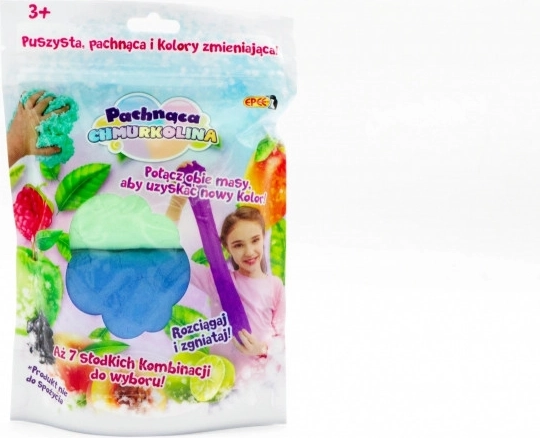 Vonné modelovacie cesto Chmurkolina – 2 farby, séria 4 (mäta)