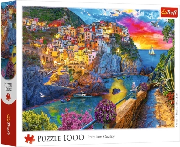 Trefl puzzle 1000 dielikov – večerná prechádzka po Cinque Terre