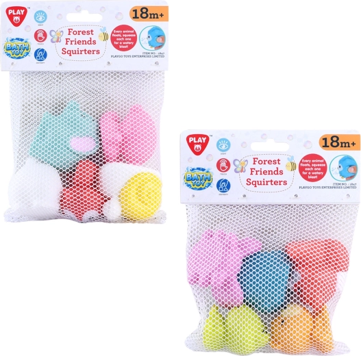 Playgo lesná zvieracia rodinka – sada 5 figúrok