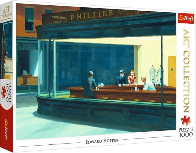 Puzzle 1000 dielikov Art Collection Nighthawks Edward Hopper