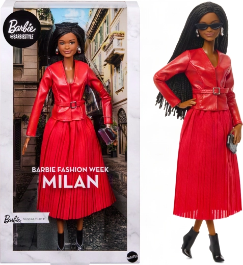 Zberateľská bábika Barbie Signature BarbieStyle Brooklyn – Milan Fashion Week
