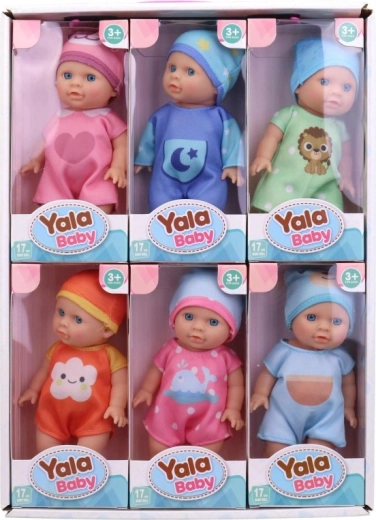 Bábika s čiapočkou 17 cm