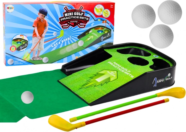 Mini golfový set arkádová hra zvuky svetlá