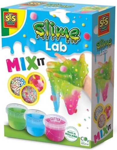 SES Slime Lab miešanie farieb