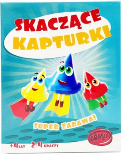 Skákajúce čiapočky – rodinná zručnostná hra