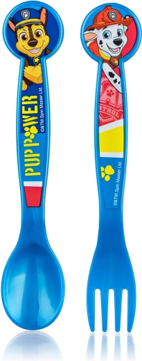 Detský plastový príbor PATROLA, 2-dielna sada