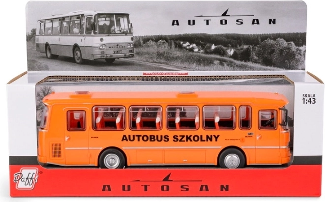 Zberateľský model autobusu Autosan H9-20 školský