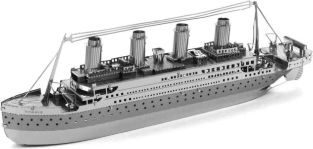 3D kovové puzzle Titanic od Metal Earth