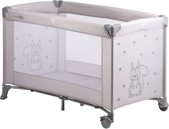 Freeon cestovná postieľka Nap Gray