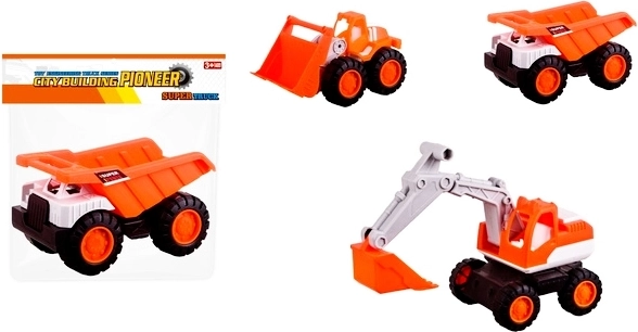 Plastová stavebná hračka – bager alebo vyklápač