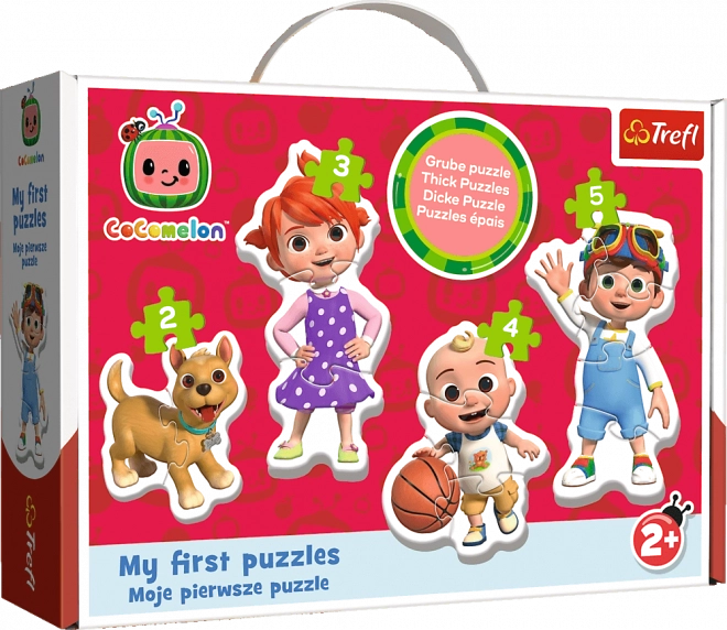 Detské puzzle COCOMELON – moje prvé puzzle (14 dielikov)