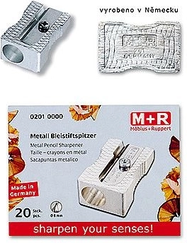 Kovové strúhadlo M+R, strieborné