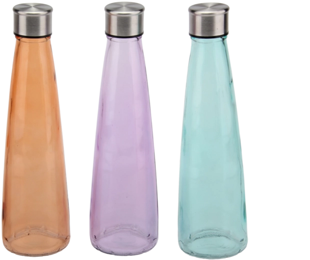 Sklenená fľaša 0,5 l so skrutkovacím uzáverom