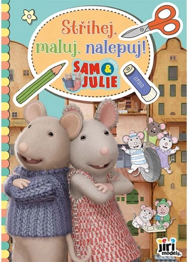 Strihaj, maľuj, nalepuj! Domček myšiek Sam & Julie