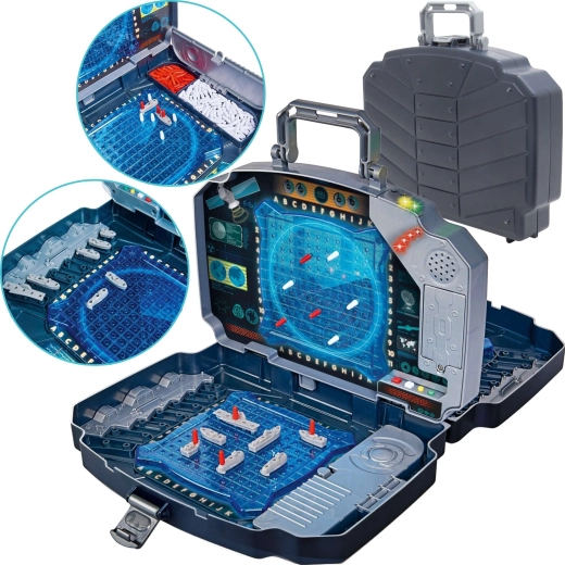 Elektronická námorná bitka v kufríku so svetlami a zvukmi, 5+