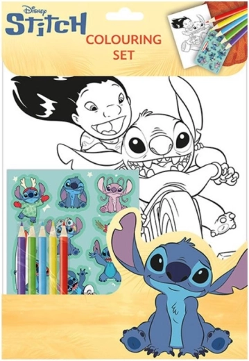 Omaľovánkový set Lilo & Stitch