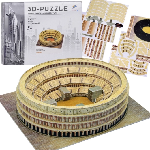 Puzzle 3D Rímske Koloseum 84 dielikov