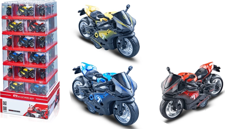 Kovový model motorky DUCATI 1:16 – 3 varianty