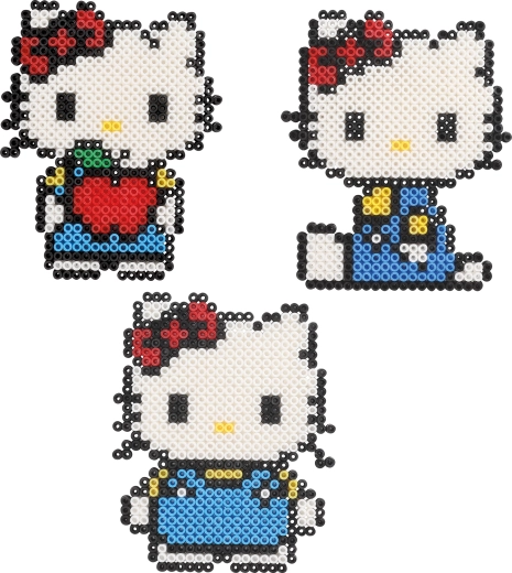 Hello Kitty sada zažehlovacích korálikov pre deti