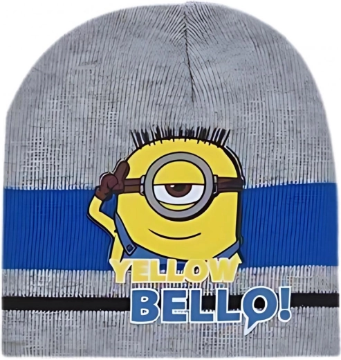 Sivá čiapka Mimoni