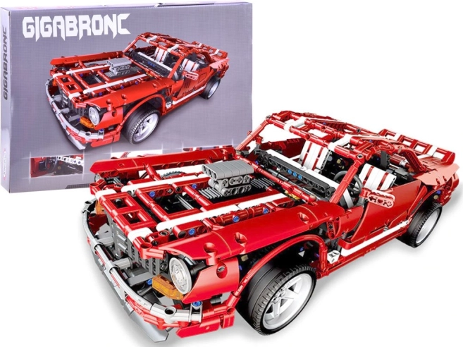 Technické stavebnice športové auto Muscle Car 2000 dielikov