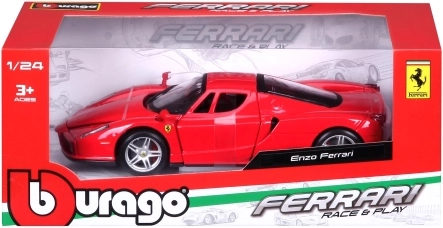 Model auta Ferrari Enzo červený v mierke 1:24