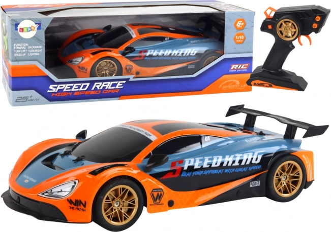 Veľké RC športové auto 1:10 oranžové