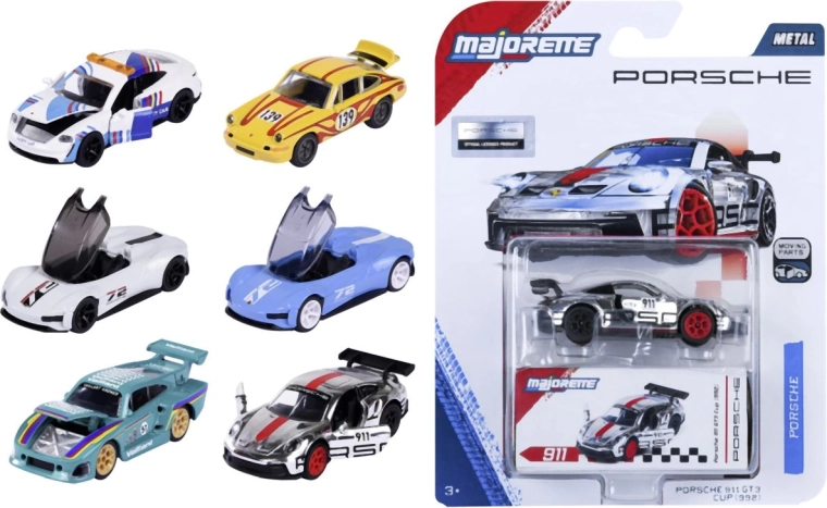 Kovové autíčko Porsche Motorsport Deluxe - 1 kus