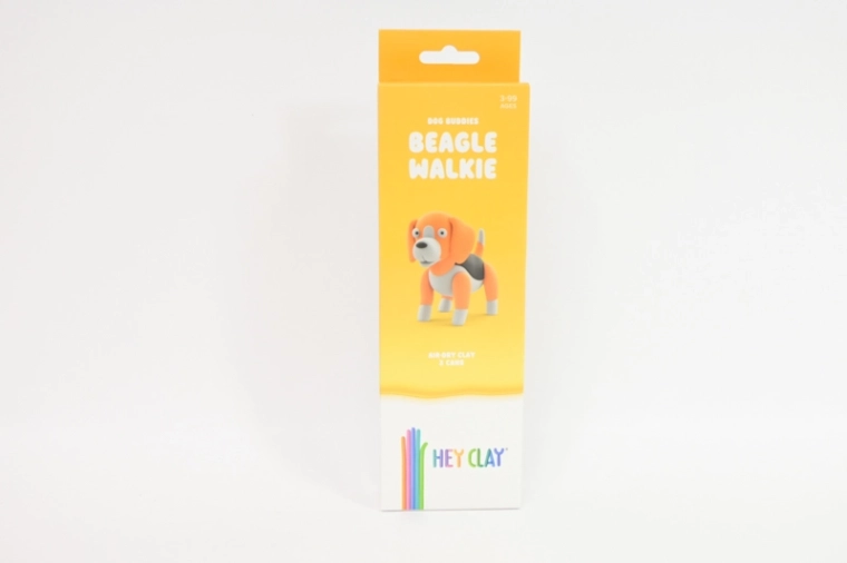 Hey Clay Psí priatelia – bígl, sada 3 ks