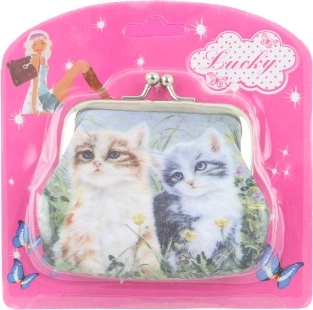 Detská peňaženka s mačičkami