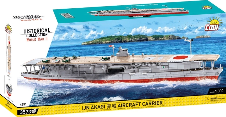 Cobi IJN Akagi lietadlová loď 1:300 (3573 dielikov)