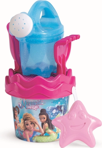 Androni sada na piesok Morské víly s kanvičkou – malá, 6 dielov