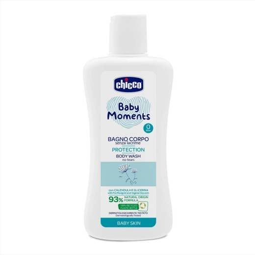 Chicco sprchový gél Baby Moments Protection 200 ml
