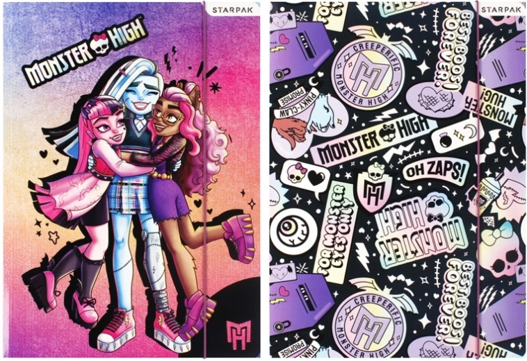 Obal na zošity A4 Monster High - 1 kus