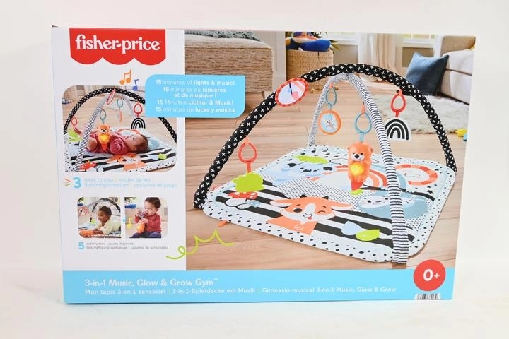 Fisher-Price hudobná a vzdelávacia hracia deka 3 v 1