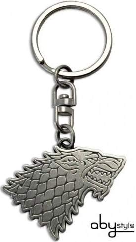Game of Thrones prívesok na kľúče Stark - 1 kus