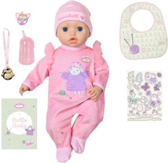 Baby Annabell interaktívna bábika Annabell 43 cm
