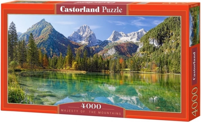 Puzzle 4000 dielikov Majestát hôr CASTORLAND