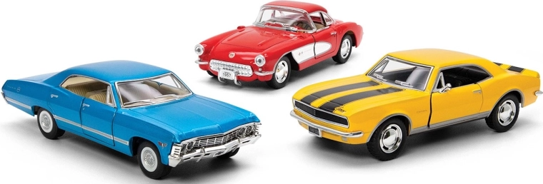 Kovový model auta CHEVROLET Classic s naťahovacím pohonom