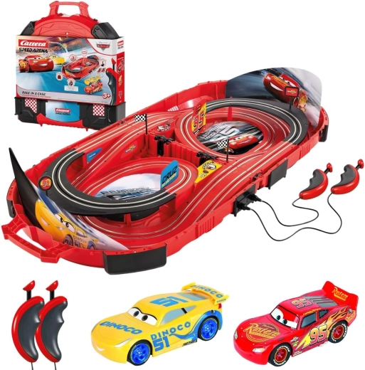 Carrera Speed Arena Disney Pixar Cars pretekárska dráha v kufríku