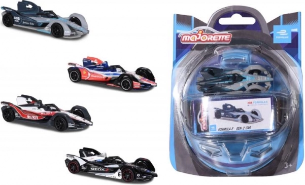 Majorette Formula E Deluxe Gen 2 kovové pretekárske auto 7,5 cm – 1 kus