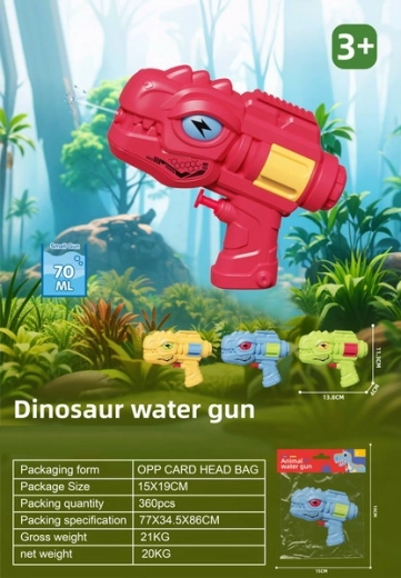Vodná pištoľ dinosaurus 14 cm